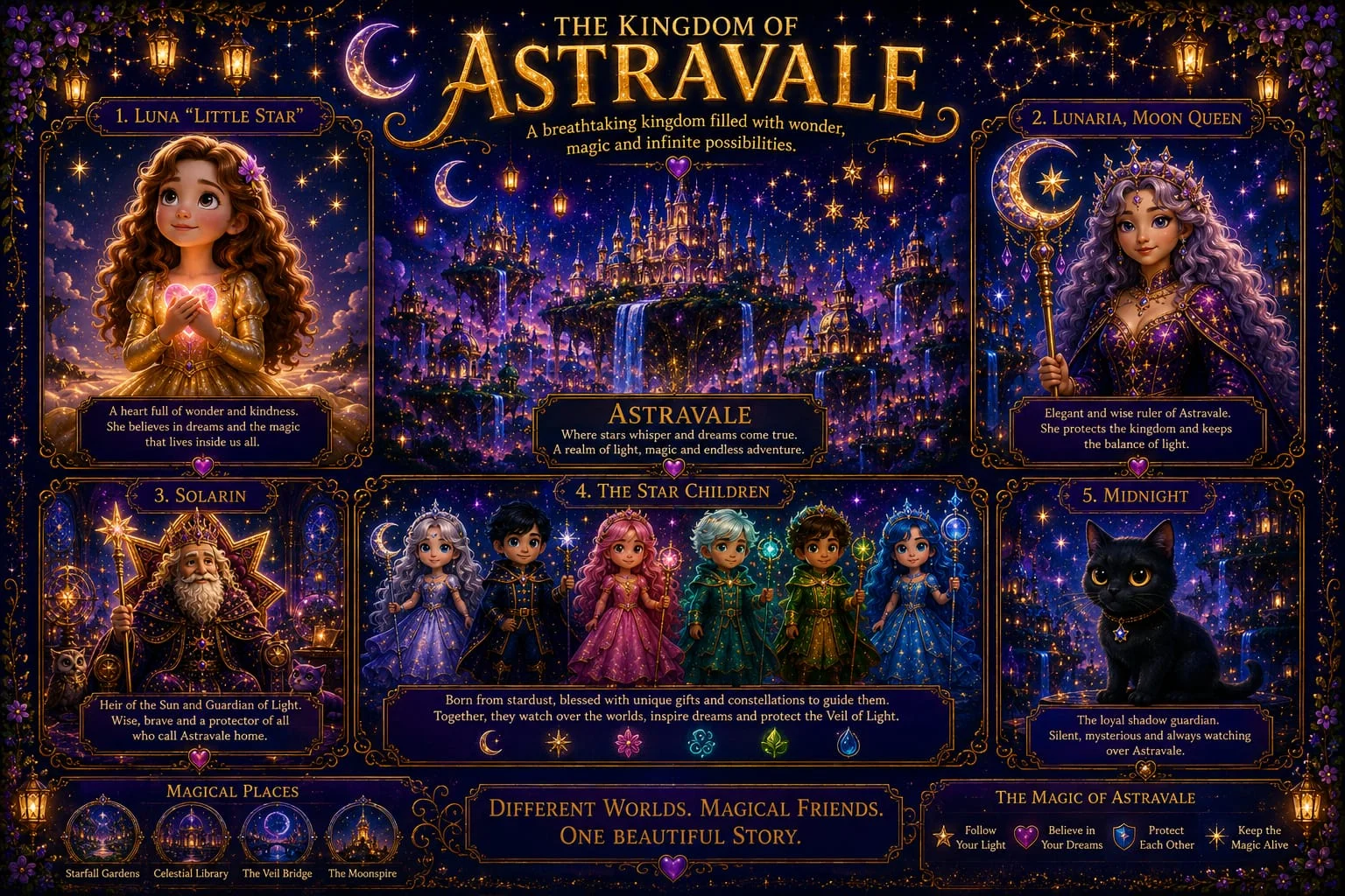 Kingdom of Astravale Characters