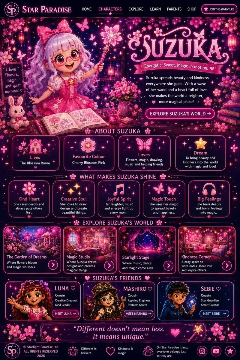Suzuka character profile