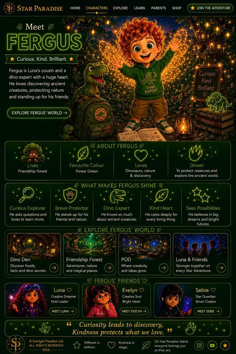 Fergus character profile