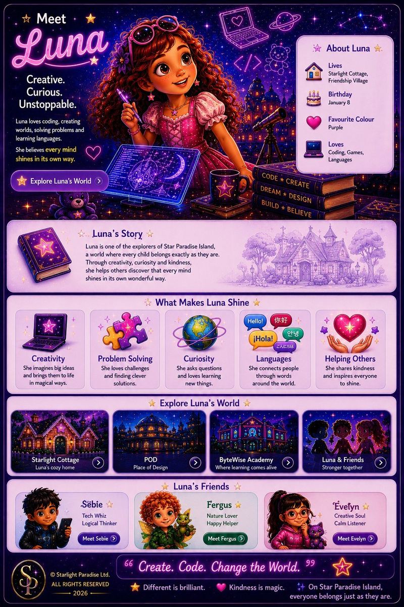 Luna character profile