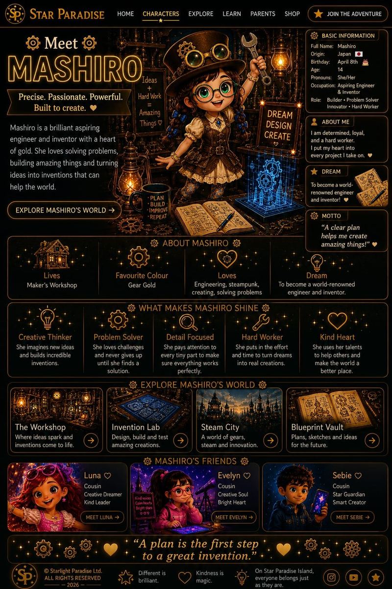 Mashiro character profile
