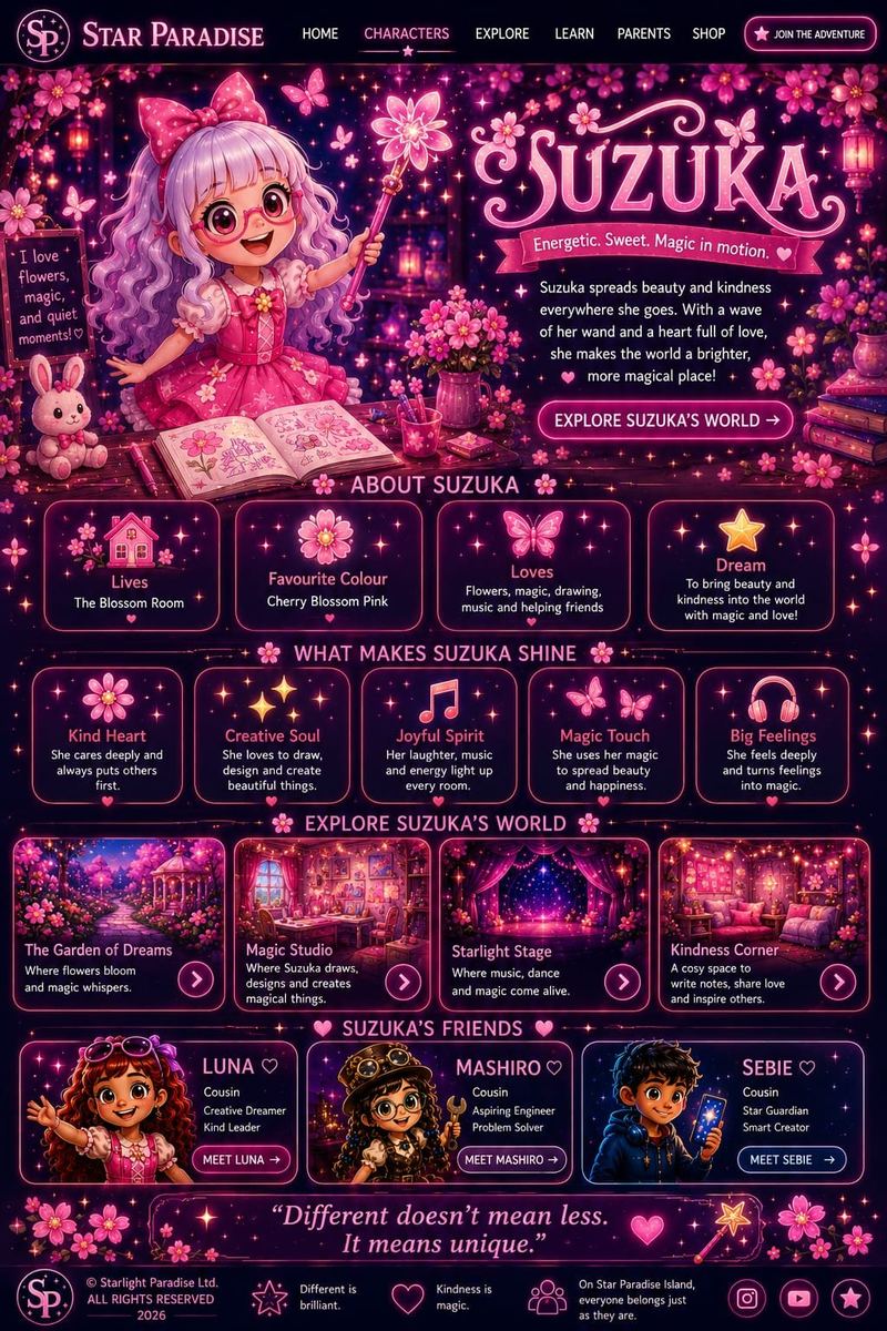Suzuka character profile